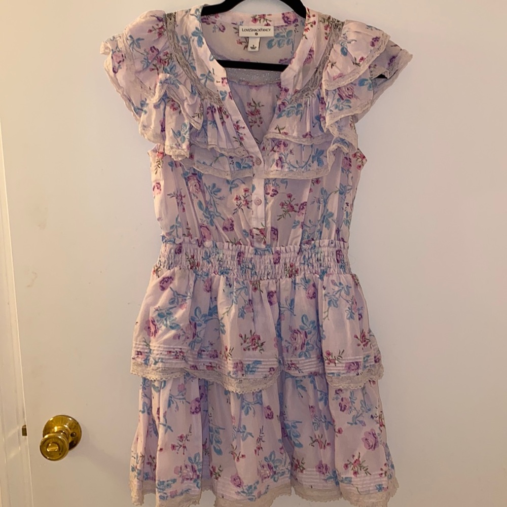 LoveShackFancy X Target Lou Double Ruffle Dress